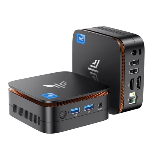 KAMRUI Essenx E1 Mini PC 12th N97 Mini Computers(Beat N150, up to 3.6GHz), Desktop Computers 16GB RAM 1TB SSD, Micro PC Computer Support 4K HDMI+DP, Desktop PC with Dual WiFi, Business Home Office