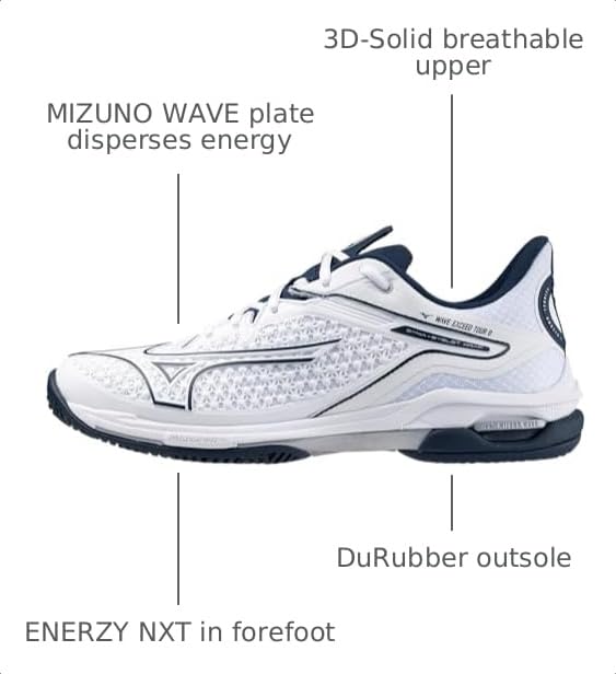 Image of Mizuno Mens Men's Wave Exceed Tour 6 All Court