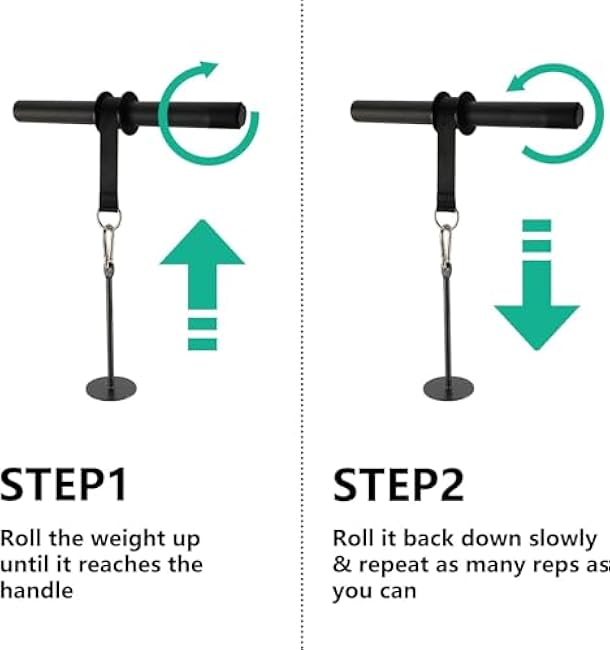 Forearm Strengthener and Wrist Roller, Forearm Exerciser, Arm Strength Training Equipment