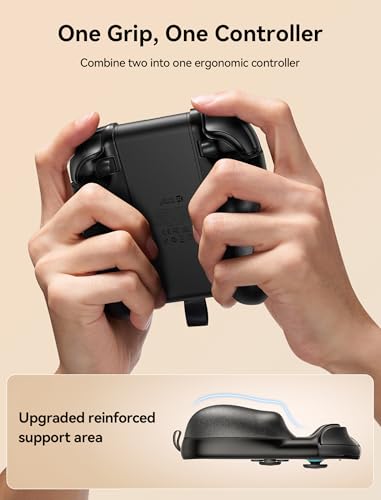 Mando de carga JSAUX compatible con Nintendo Switch 2 con batería propia 6