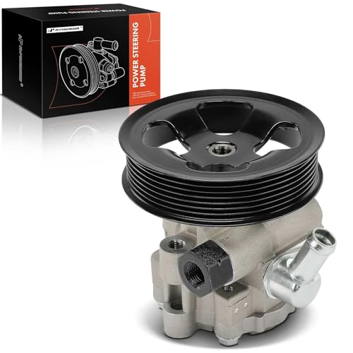 A-Premium Power Steering Pump, with Pulley, Compatible with Toyota FJ Cruiser 2010 2011 2012 2013 2014, 4.0L, Replace# 4431035750