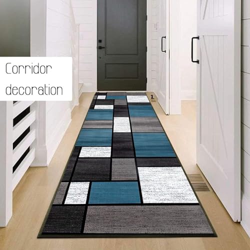 Tapis de salon lavable et personnalisable au mètre antidérapant 40x220 cm