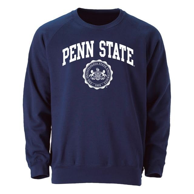 Barnesmith Crewneck Sweatshirt for College, Heritage Logo, Adult Unisex