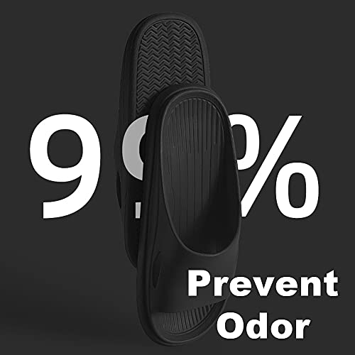 Rojeam Women & Men Shower Slippers Open Toe House Slides Bathroom Sandals3