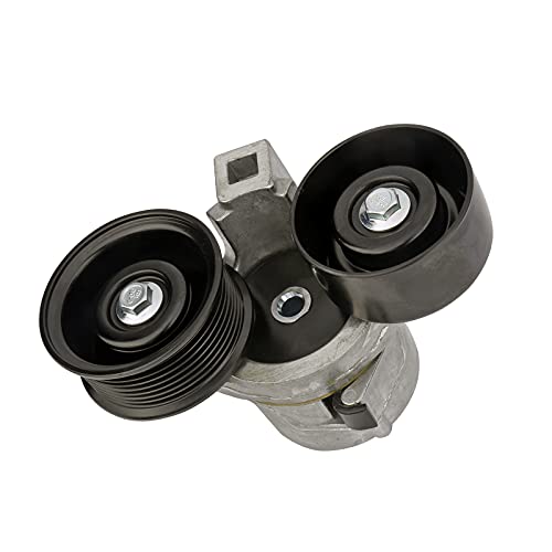 Automatic Serpentine Belt Tensioner Pulley Assembly - Replaces Bt50, Bt-50 - Compatible With Ford Vehicles - 1997-2003 - E-350 Club Wagon, Econoline, Excursion, F-250 Super Duty - 7.3L V8 Diesel #TOP23