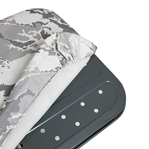 HOMZ Contour Ironing Board, Gray Marble - Thumbnail 4