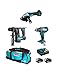 Produktbild MAKITA Kit MPK18323A (DGA504 + DDF482 + DHR171 + 2 x 3,0 Ah + DC18RC + LXT600)