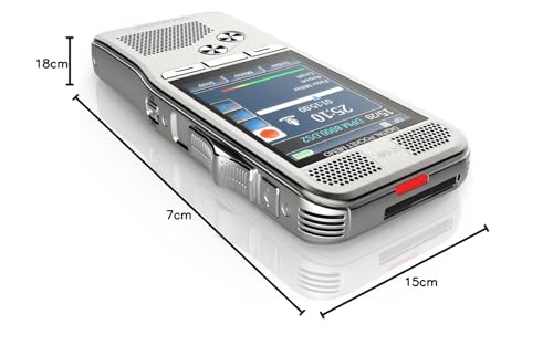 Philips DPM8300/00 Dictaphone Argent Brossé