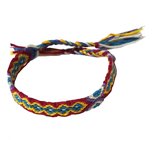 Rimobul Nepal Woven Friendship Bracelets - 8 Pack - Thumbnail 4