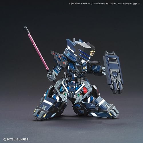 Bandai Hobby - SD Gundam World Heroes - Sergeant Verde Buster Gundam miniatura 6