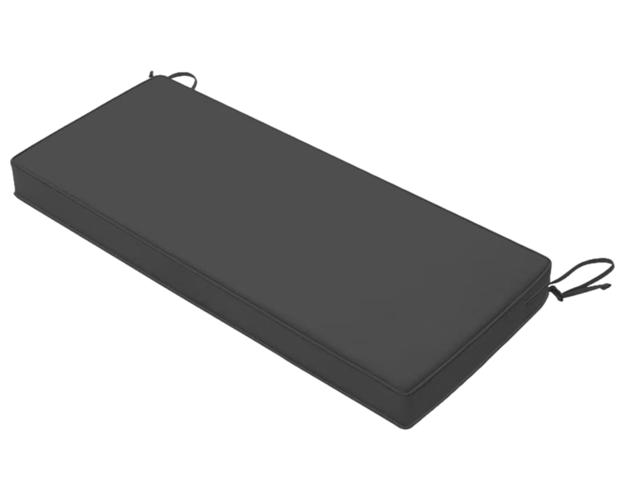 Coussin de banc extérieur imperméable avec housse lavable et envers antidérapant