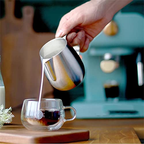 Kaffeemaschine, Milchaufschäumer, Küchengeräte, elektrische Schaum-Cappuccino-Kaffeemaschine (grün, wie auf dem Bild zu… – Bild 4