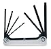 EKLIND Fold-Up Hex Key Wrenches - Model: 22572 Size Range: T6, T7, T8,T9, T10,T15, T20 Package Qty: 7