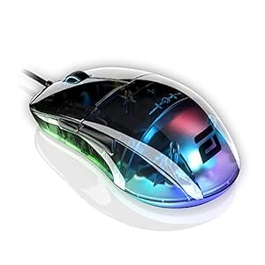 ENDGAME GEAR XM1 RGB Gaming Mouse, Programmable Mouse with 6 Buttons and 16,000 DPI, Dark Reflex