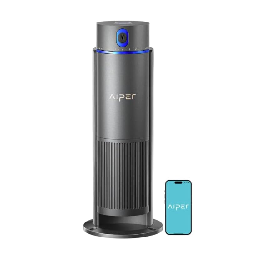 Aiper IrriSense 2 Irrigatore Smart WiFi per Giardino, Sistema di Irrigazione Automatica Intelligente, Copertura fino a 445 m², Controllo da App, Programmazione Automatica (Irrisense) (Irrisense 2)