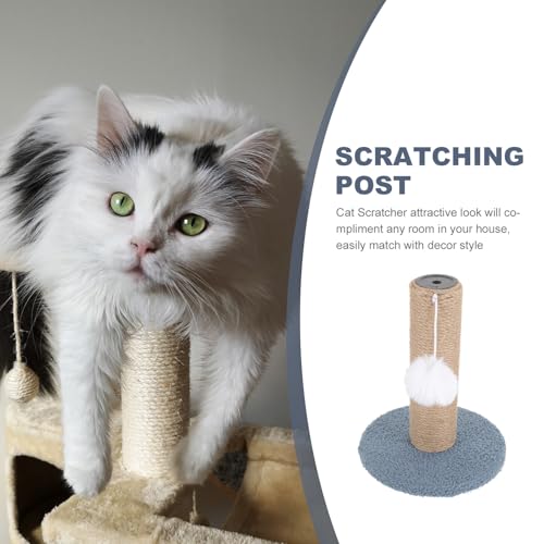 Poste rascador vertical para gatos Sky-blue miniatura 7