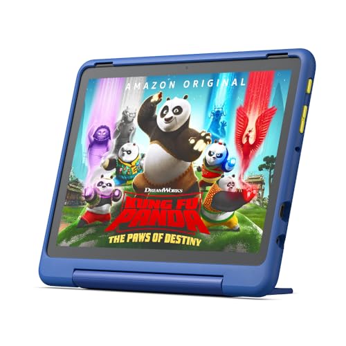 Fire HD 10 Kids Pro-Tablet – für Kinder ab dem Grundschulalter | Mit 10-Zoll-Display, langer Akkulaufzeit, Kindersicherung und dünner Hülle | Version 2023, 32 GB, Sternennebel-Design – Bild 3