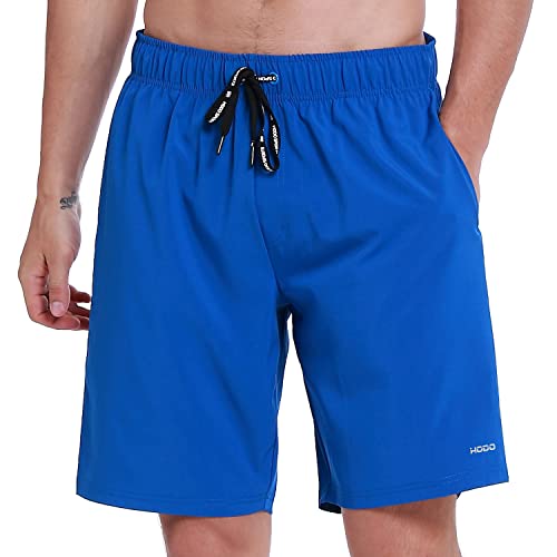 Image of HOdo Mens Swim Trunks with Mesh Liner 9 inch Quick Dry Swim Shorts Bathing Suits for Men Swimwear Board Shorts wiht Pockets