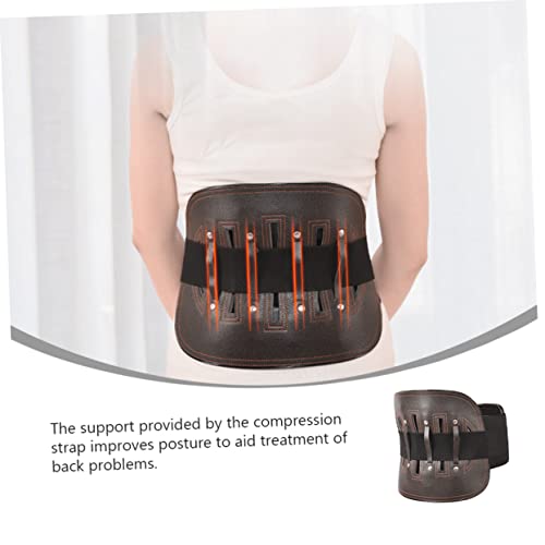 Faja lumbar para hernia con soporte de acero para cintura XXL miniatura 2