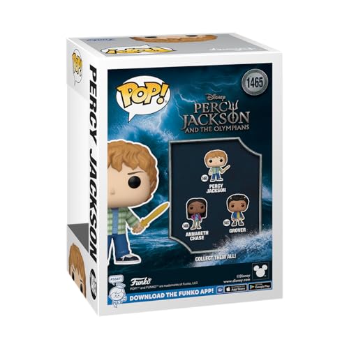 Funko Pop! TV: Percy Jackson - (LA) Jackson & The Olympians - Percy Jackson - (LA) Jackson - Percy Jackson and The Olympians - Figurine en Vinyle à Collectionner - Idée de Cadeau - Produits Officiels