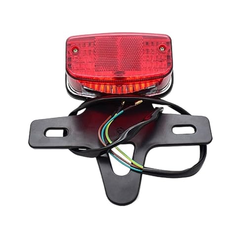 Feu arrière de moto anti vibrations pour avertissement stop