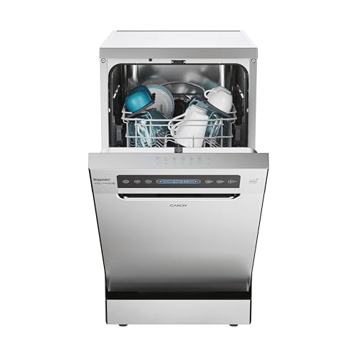 Lave vaisselle Candy RapidÓ CF0C7SB0FX Pose libre 10 couverts C - vue 4