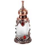 Frasco de perfume vacío: este frasco de perfume único y elegante es un excelente regalo para cumpleaños, san valentín o el día de la madre