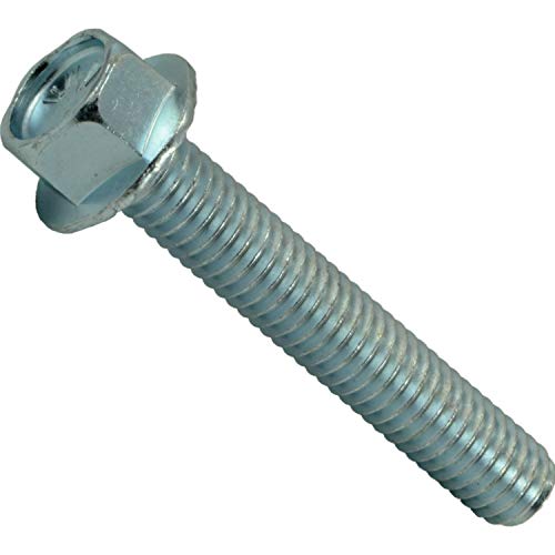 Tornillos de brida dentada 3/8-16 x 2-1/4 de 4 piezas 2