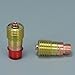 RIVERWELD TIG Stubby Gas Lens TIG Collet Kit Fit DB SR WP 17 18 26 TIG Welding Torch (3/32'' 17GL332 3pk)