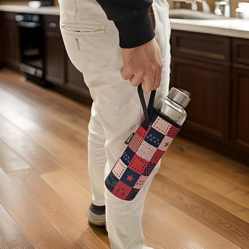 Image of Glass Water Bottle Cover Only (for 1 Litre and 750 ML) | Keeps Drink hot and Cold