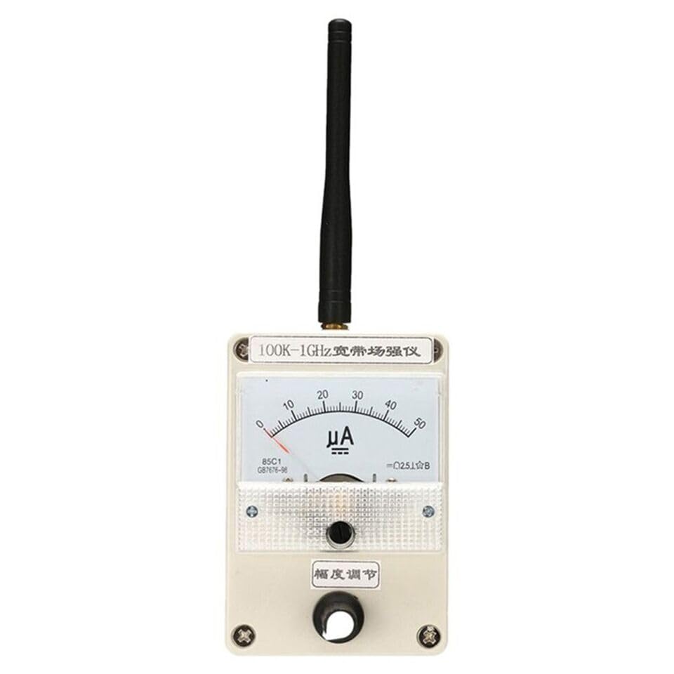 DREAWOO Elegant and Compact RF Signal Level Meter with 100KHz 1000MHz Frequency Range