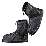 Life-C Black Waterproof Snow Rain Shoes Covers Women Men XXXL