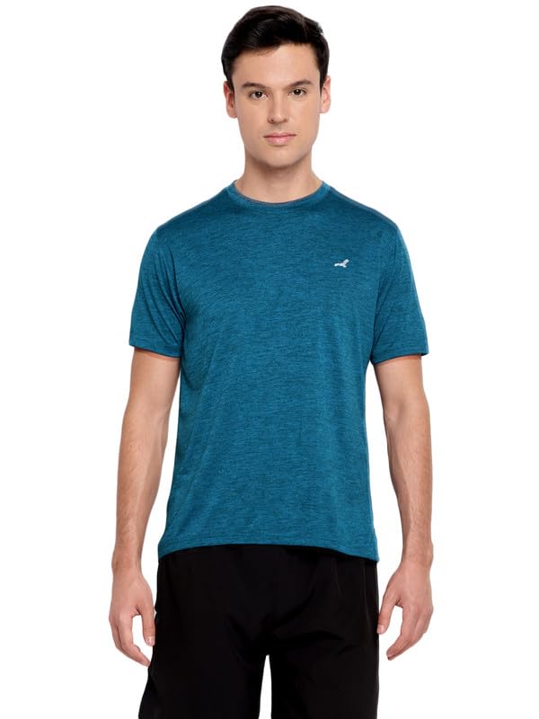 american crew Active wear Kooltex Round Neck T-Shirt for Men with Moisture Management Properties-picture-31