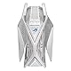 ASUS ROG Hyperion GR701 PC Case, unterstützt 2 420 mm Heizkörper, 4 x 140 mm PWM Lüfter, aufklappbare Seitenwände, integrierte VGA-Unterstützung und ARGB Hub, Frontpanel 2 x USB Type-C