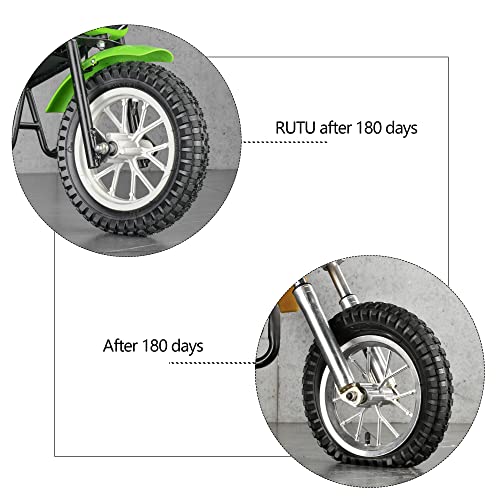 Rutu 12.5X2.75 12 1/2 X 2.75 Dirt Bike Tube Replacement For Razor Mx350 Mx400 Rocket, X-Treme X-560 Electric Dirtbike, Scooter, Kids Bicycle, Stroller Ezip E-500 E-750 E-900 Fits 8.5" Rim - 2 Pack #TOP3