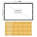 BooLooT Projector Screen Portable Movies Screens 16:9 Foldable Wrinkle-Resistant Fabric with Dual Adhesive/Nail Hooks for Stable Wall Mount, Ideal for Home Theater & Movie Nights (120 inches)