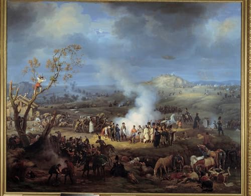 Tableau Napoléon Austerlitz Louis Lejeune peinture d'art murale