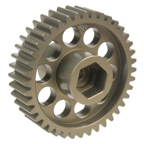 HOBOHY Aluminum 40T Diff Spool Gear for Tamiya Bullhead Super Clod Buster/Clodbuster Pick-up Track RC Car Upgrade Parts