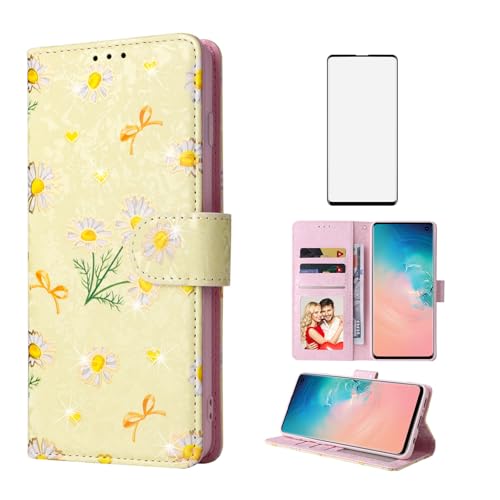 Étui Portefeuille Samsung S10 avec Porte-Cartes et Dragonne Amovible Sécurisée