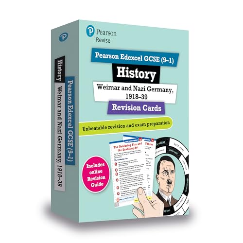 Pearson Revise Edexcel Gcse History Weimar And Nazi Germany Revision Cards