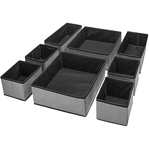 Puricon Boîtes de Rangement 8 pièces Cover