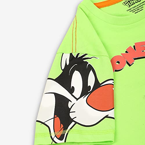 Image of Kidsville Baby-Boy's Cartoon Regular Fit T-Shirt