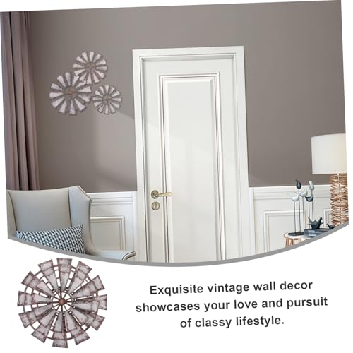 Molinos de viento de madera PRETYZOOM decoracion de pared artistica y acabados rusticos premium 7