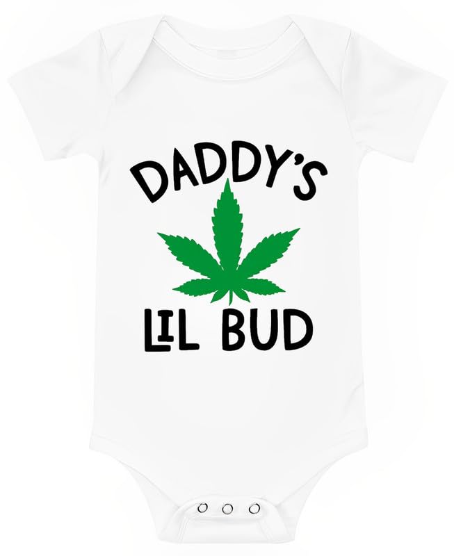 Image of Viuluti Daddy Romper for Baby Funny Cute Infant Clothes One-piece Bodysuit Onesie Unisex Baby Boy Girls Cotton Newborn Outfit