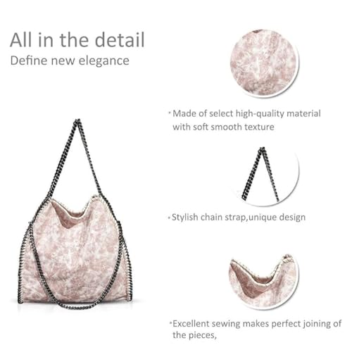 Bolso de hombro con cadena de PU elegante y funcional para mujer 2