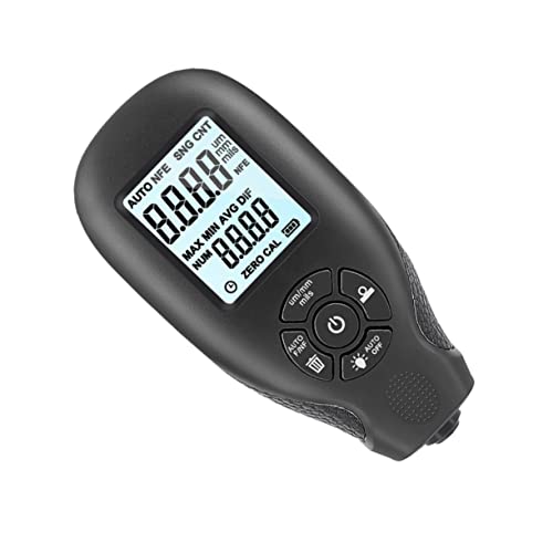 Medidor digital de espesor de pintura para autos miniatura 1