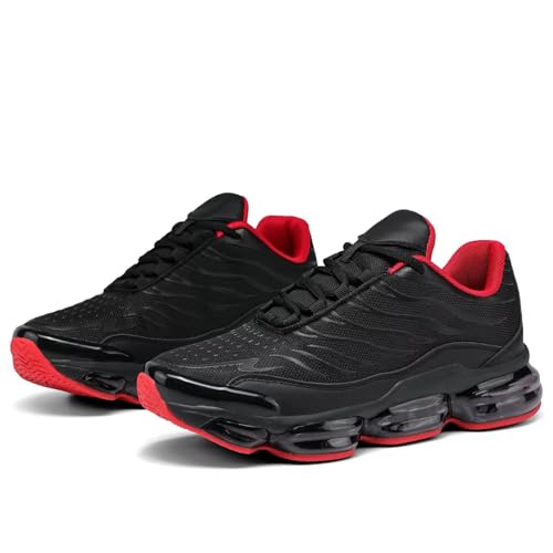 Image of Socviis Mens Air Running Shoes Non Slip Workout Casual Sport Walking Shoes Basketball Sneakers Fashion Tennis Fitness Trainers