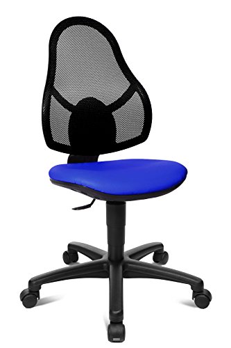 Preisvergleich Produktbild Topstar Kinderdrehstuhl Maxx Net Junior blau / schwarz