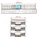 THEAGE Titanium Solid Watch Band for Mens Women, Pure Titanium Watch Straps 22mm