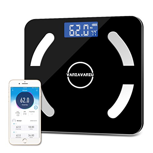 Buy Smart Scale Weight Scale Bluetooth Body Scale, VANZAVANZU Smart